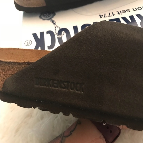 🆕Birkenstock Arizona suede soft footbed sandals - Picture 4 of 7